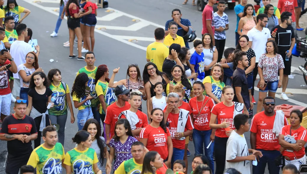 O trajeto ocorreu até a Ponte Estaiada