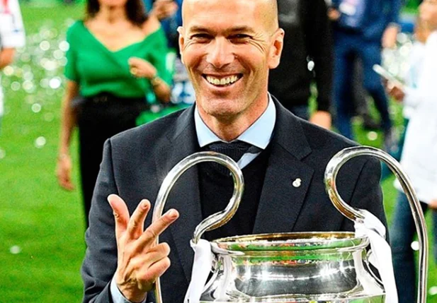 Zidane conquistou a Champions League no último sábado com o Real