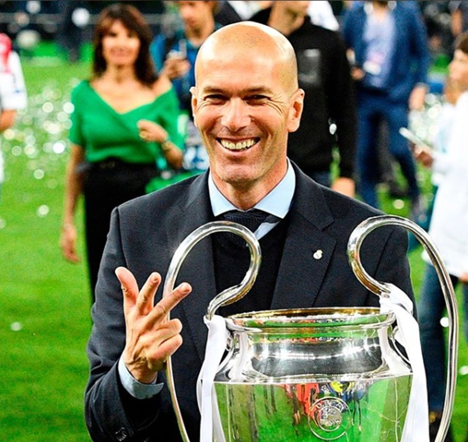 Zidane conquistou a Champions League no último sábado com o Real