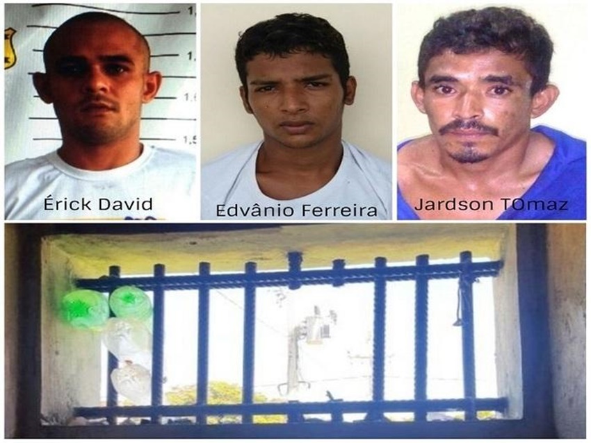 Foragidos da Central de Flagrantes em Parnaíba 