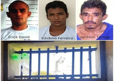 Foragidos da Central de Flagrantes em Parnaíba 