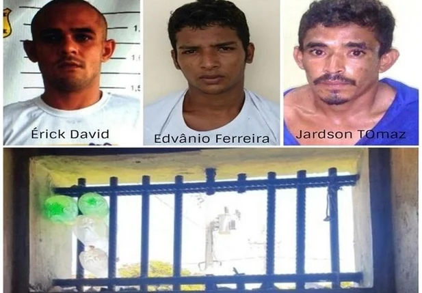 Foragidos da Central de Flagrantes em Parnaíba 