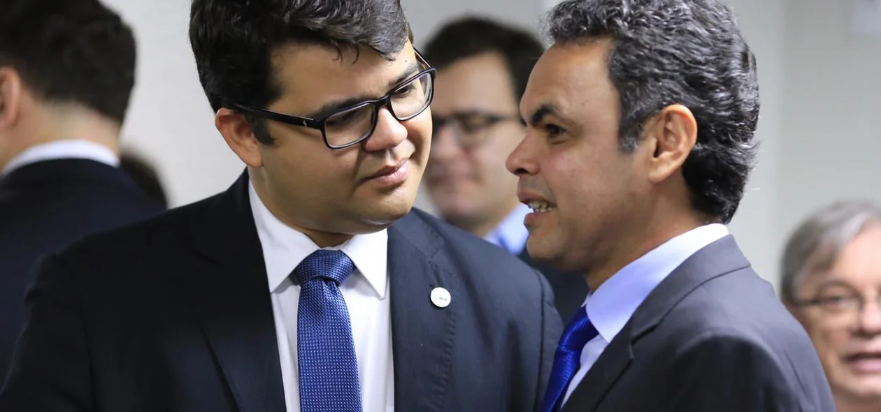 Presidente da OAB-PI, Chico Lucas e o presidente da APPM, Gil Carlos