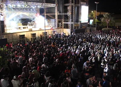 Primeira noite do Festival de Inverno de Pedro II