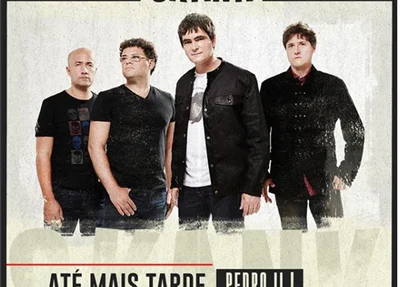 A banda mineira Skank tocará hoje a noite no Festival de Inverno de Pedro II