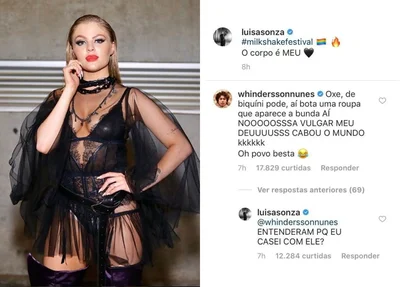 Luísa Sonza usa look polêmico em festival