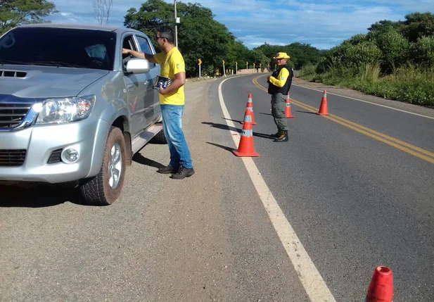 Ações da campanha Maio Amarelo