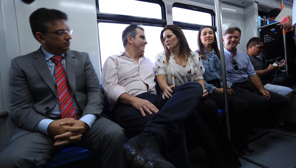 Margarete Coelho também acompanhou a viagem inaugural