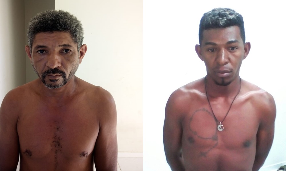 José da Paz Evaristo da Silva e Jaime da Silva foram presos em Simplício Mendes