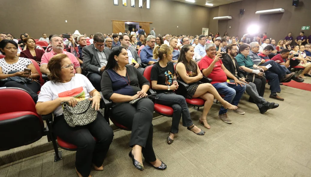 Público presente no evento