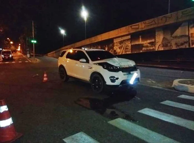 Veículo envolvido no acidente na Avenida Maranhão 