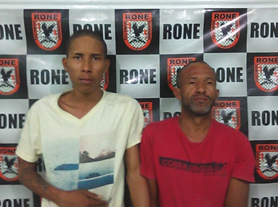 Homens presos após assaltos na zona norte 