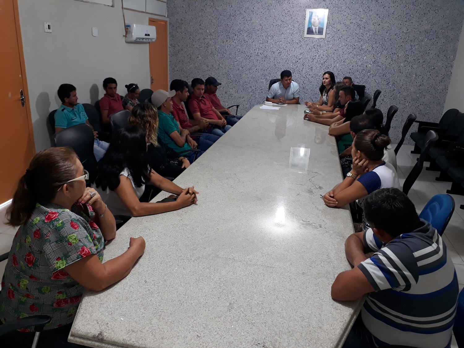 Reunião da Prefeitura de Cocal com agricultores