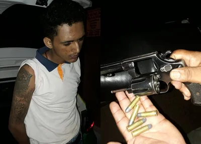 Vitor Manuel, preso por porte ilegal de arma de fogo