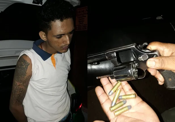 Vitor Manuel, preso por porte ilegal de arma de fogo
