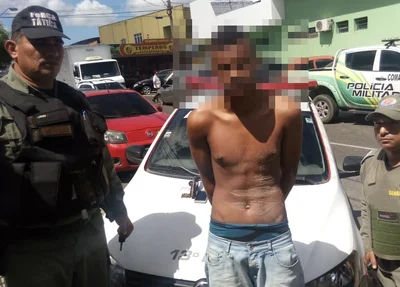Adolescente é preso após tentar assaltar PM na zona norte de Teresina