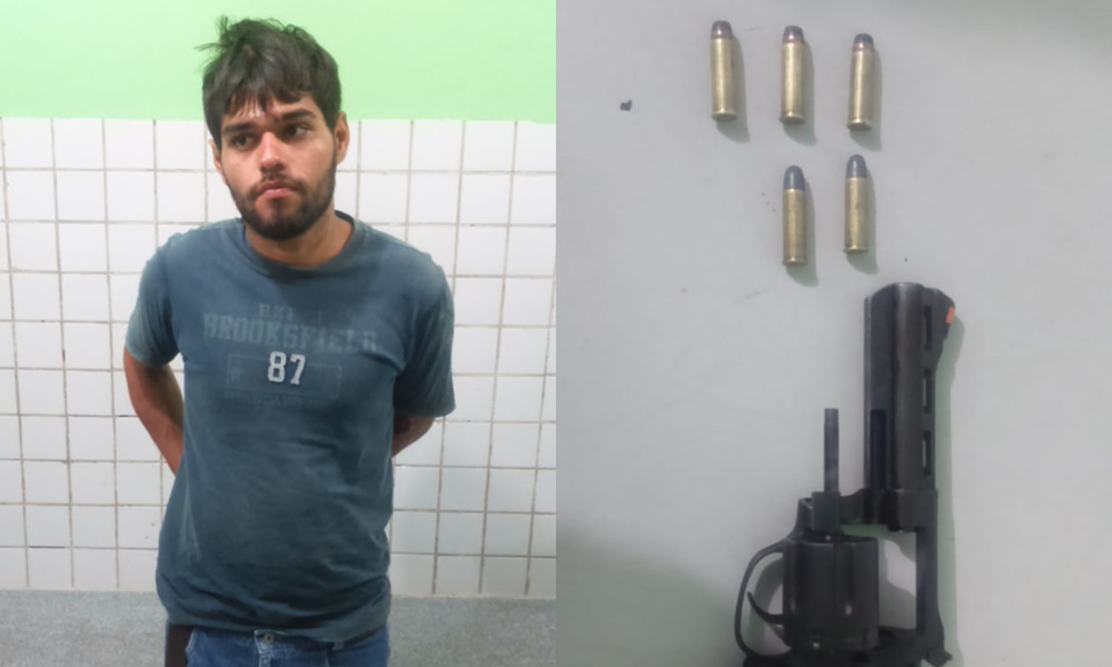 Daniel de Sousa Barbosa foi preso por porte ilegal de arma de fogo