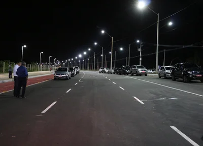 Inauguração da nova avenida