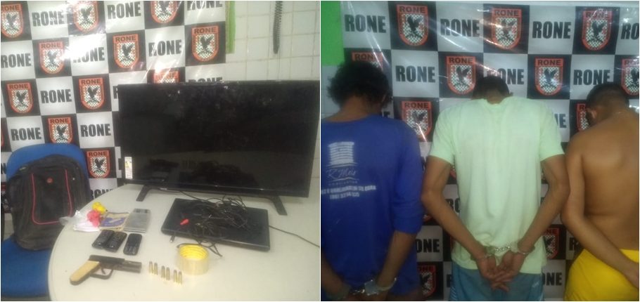 Fugitivos presos após vender drogas na zona norte de Teresina 