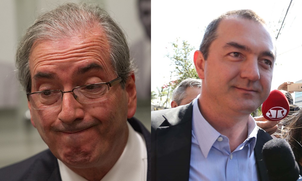 Eduardo Cunha e Joesley Batista