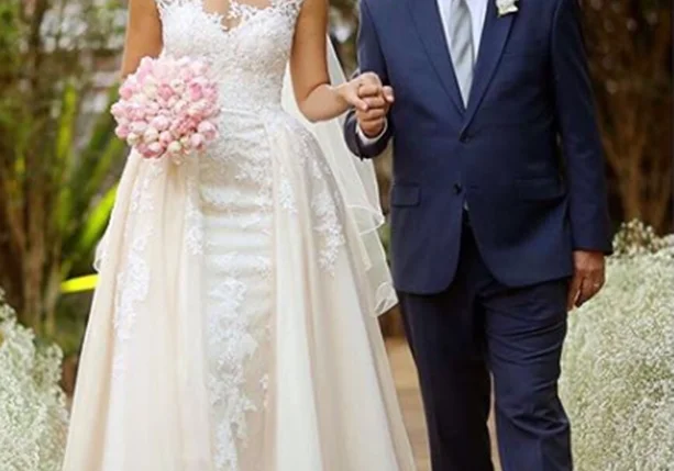 Wellington Dias e sua filha, Iasmin Dias