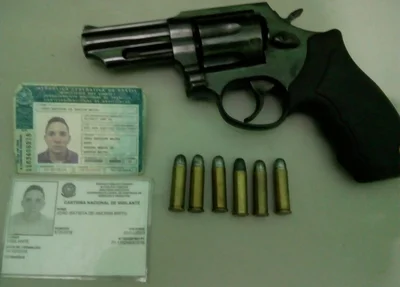 Arma apreendida em Murici dos Portelas 