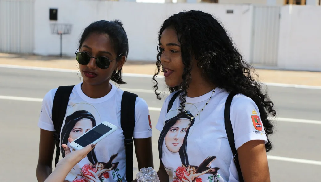 Garotas entrevistadas 