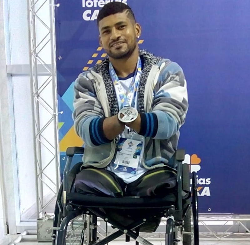 Paratleta piauiense conquista medalhas no Circuito Brasil Loterias Caixa