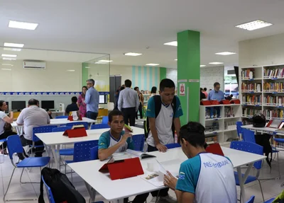 Biblioteca do Sesc na Avenida Maranhão em Teresina