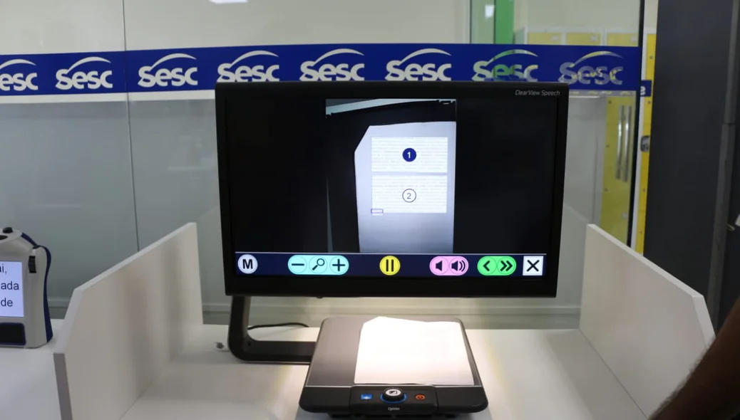 Biblioteca do Sesc possui equipamentos inéditos no Piauí