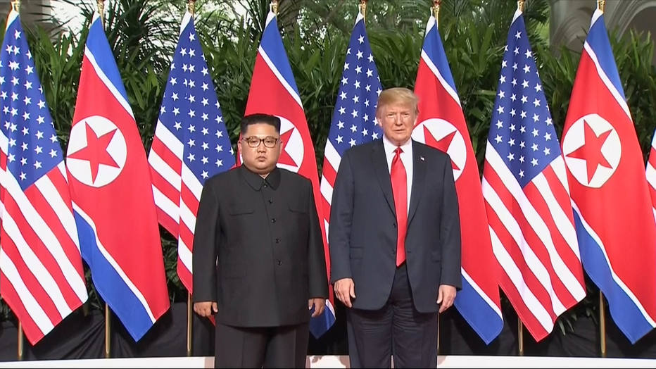 Donald Trum e Kim Jong-un