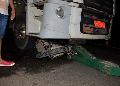 Acidente na BR 343 em Água Branca