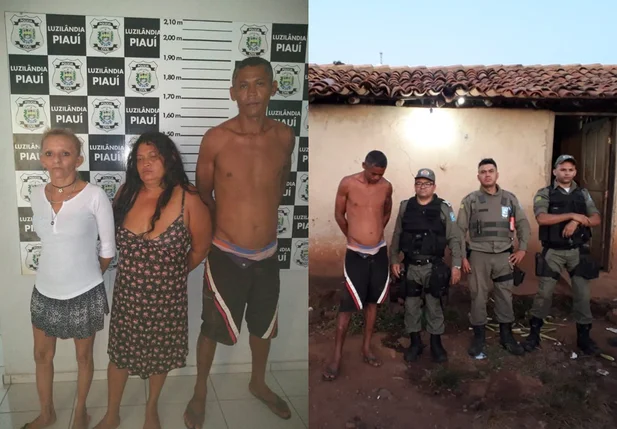 “Nanca”, Maria Soraia e José da Silva.