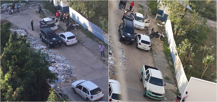 Polícia procura provas no carro abandonado na zona leste