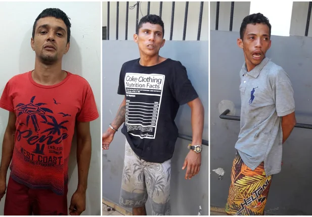 Presos pela Polícia Civil em Timon