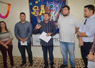 Padre Walmir anuncia programação do São João de Picos
