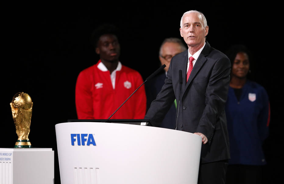 Steve Reed, presidente da Associação de Futebol do Canadá