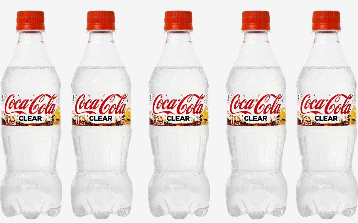 Coca-Cola Clear é lançada no Japão