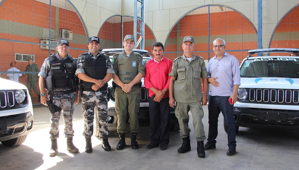 Novas viaturas da Polícia Militar