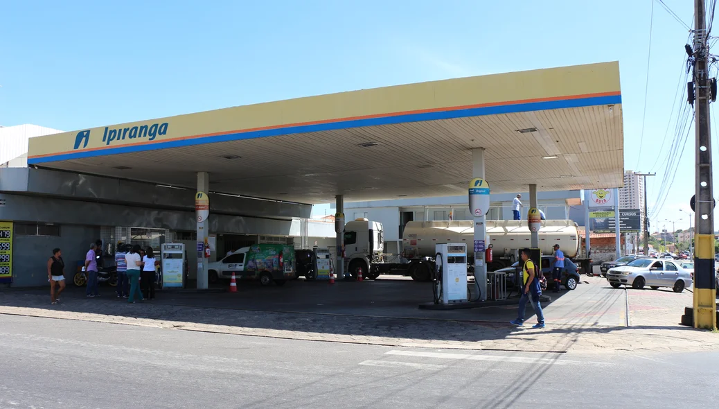Posto Bola localizado em frente ao Detran-PI