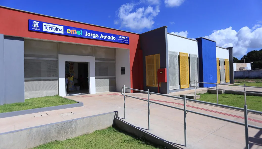 Inauguração da Cmei Jorge Amado