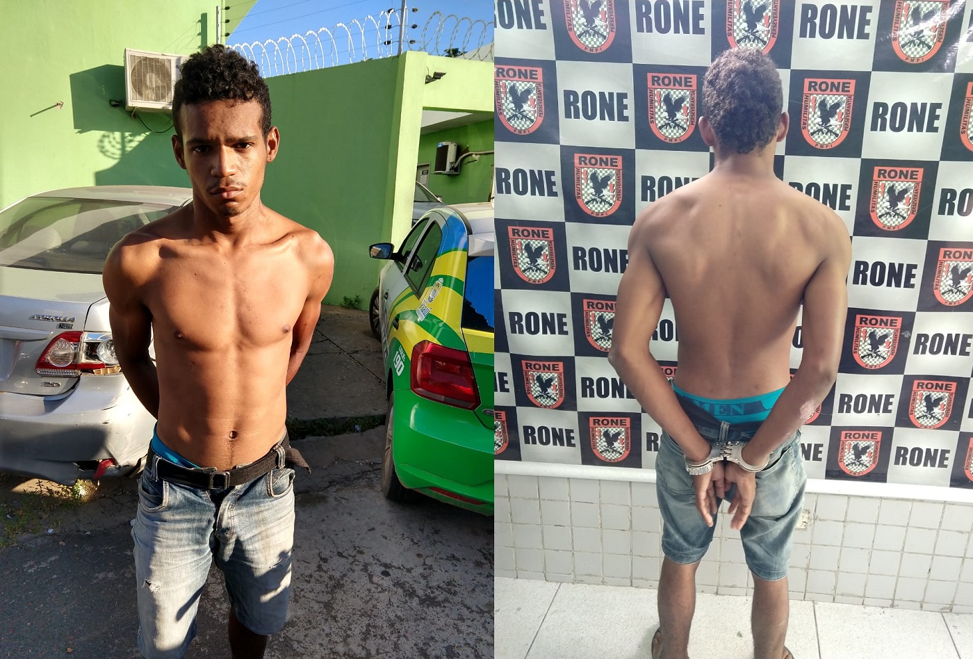 Jovem de 22 anos de idade suspeito por roubar motocicleta