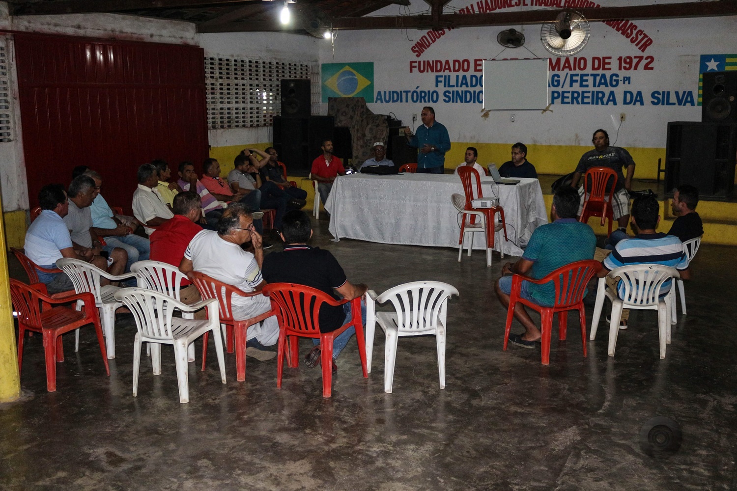 Reunião entre a Prefeitura de Cocal e os produtores de leite