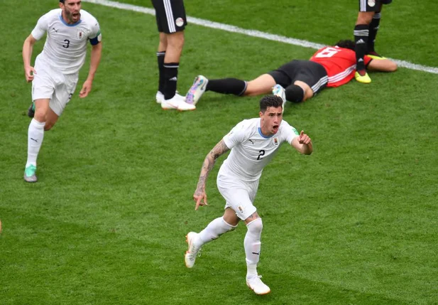 Uruguai vence o Egito na Copa do Mundo 2018