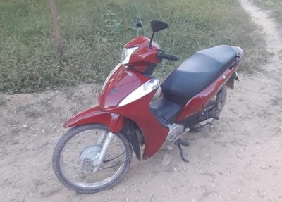 Motocicleta recuperada pelo BPRE