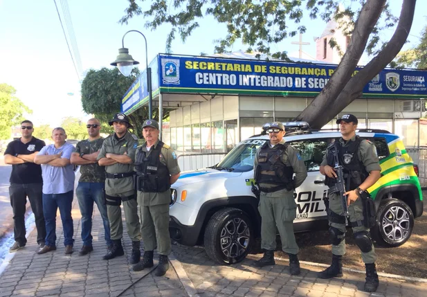 O centro integrado foi instalado na Praça das Palmeiras