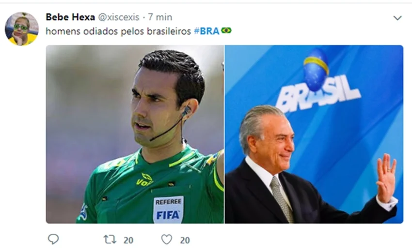 Até o presidente Michel Temer foi alvo de brincadeiras