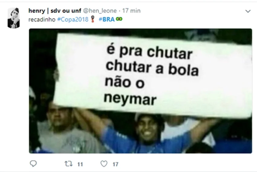 Neymar sofreu faltas durante a partida