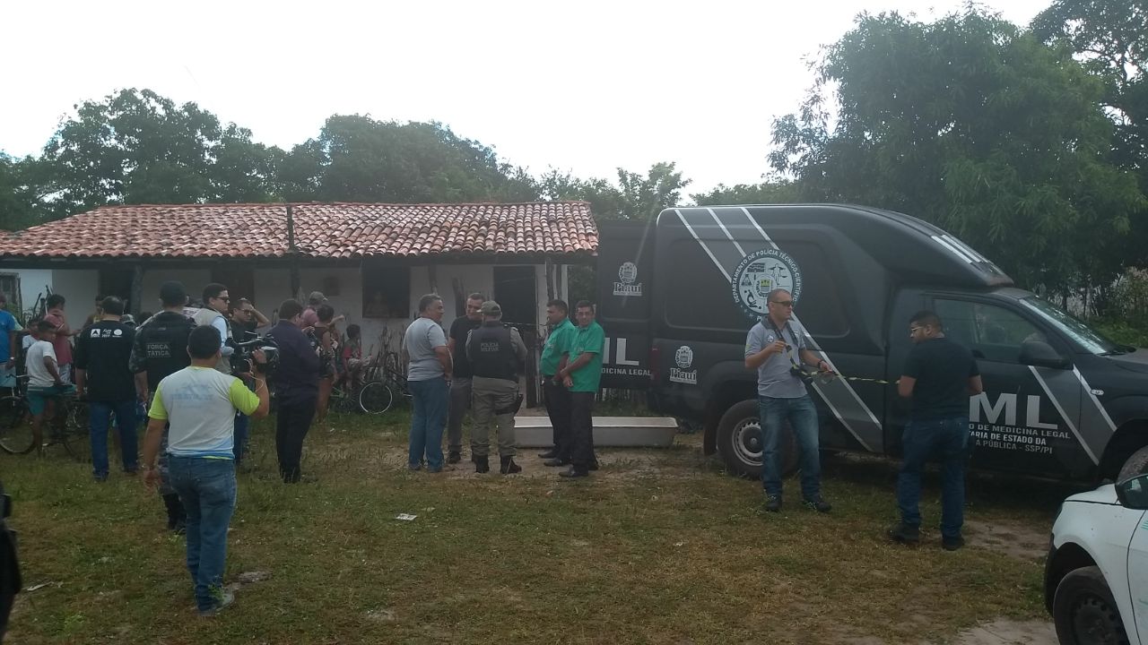 Casa onde a vítima foi assassinada 