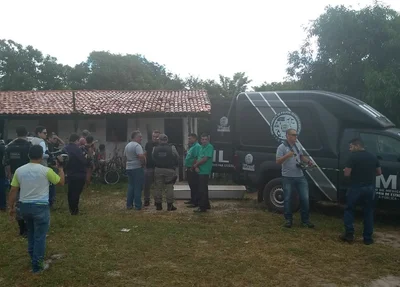 Casa onde a vítima foi assassinada 